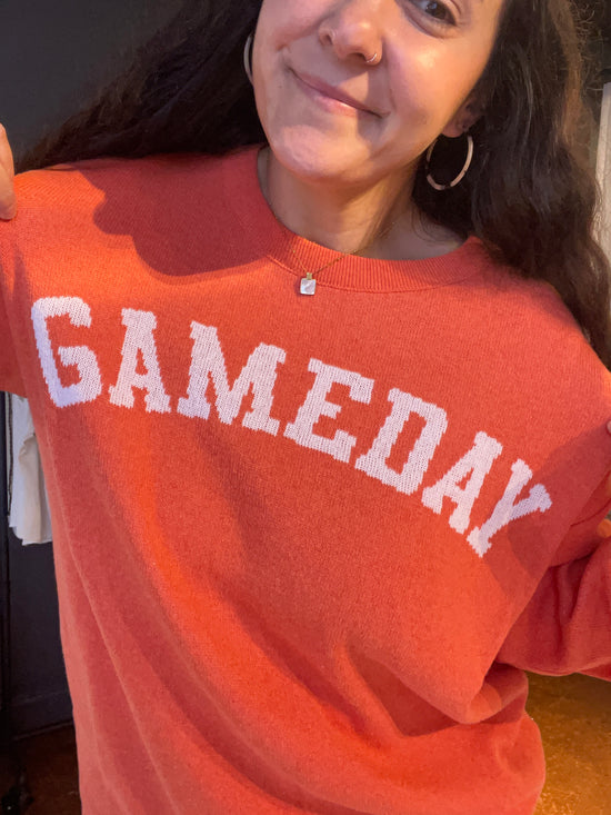 Orange Gameday Sweater