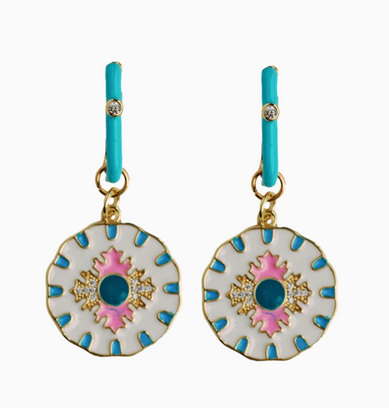 Capri Tile Earrings