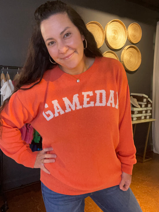 Orange Gameday Sweater