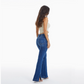 Indigo Mid Rise Flare Jean