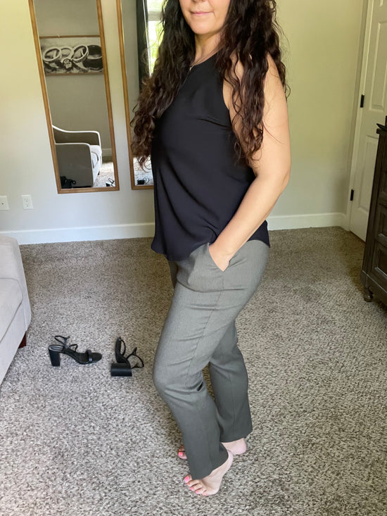 Olive Ankle Pant
