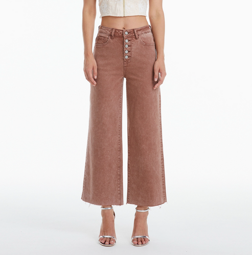 Cappuccino Wide Leg Jeans