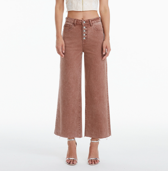 Cappuccino Wide Leg Jeans