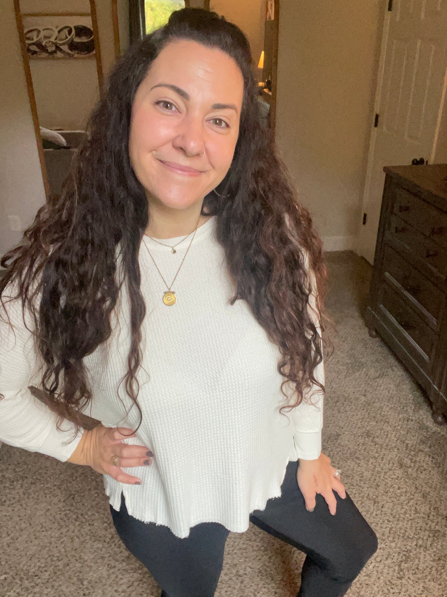 Jet Stream Waffle Dolman