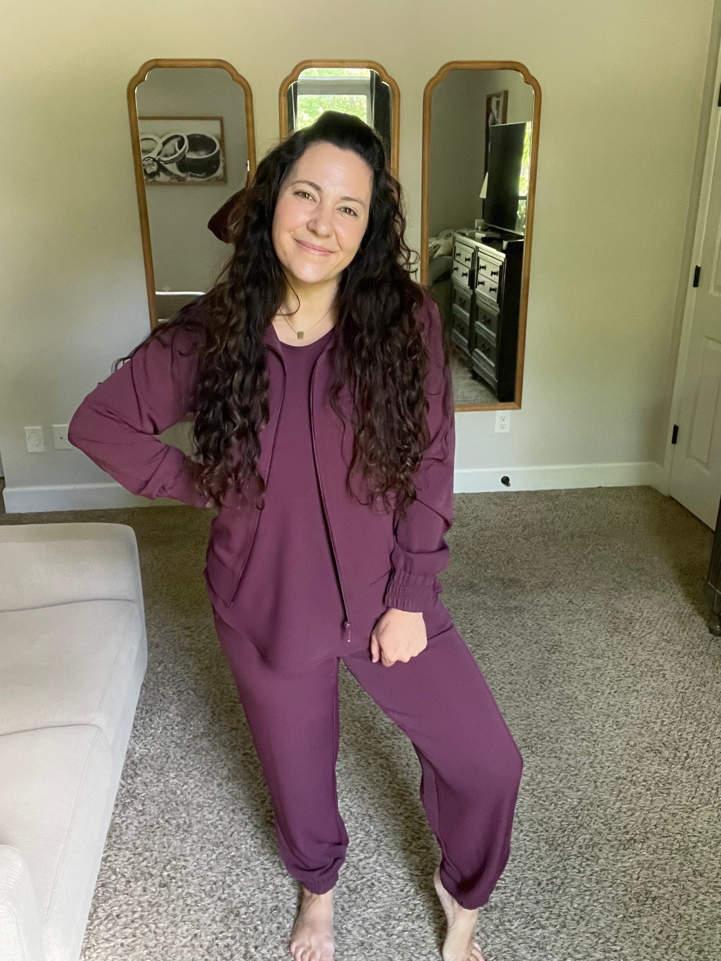 Merlot Shine Jacket