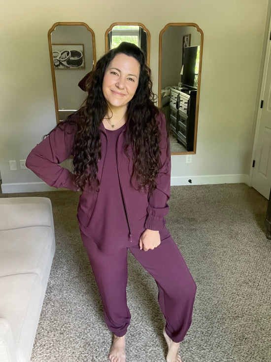 Merlot Shine Jacket