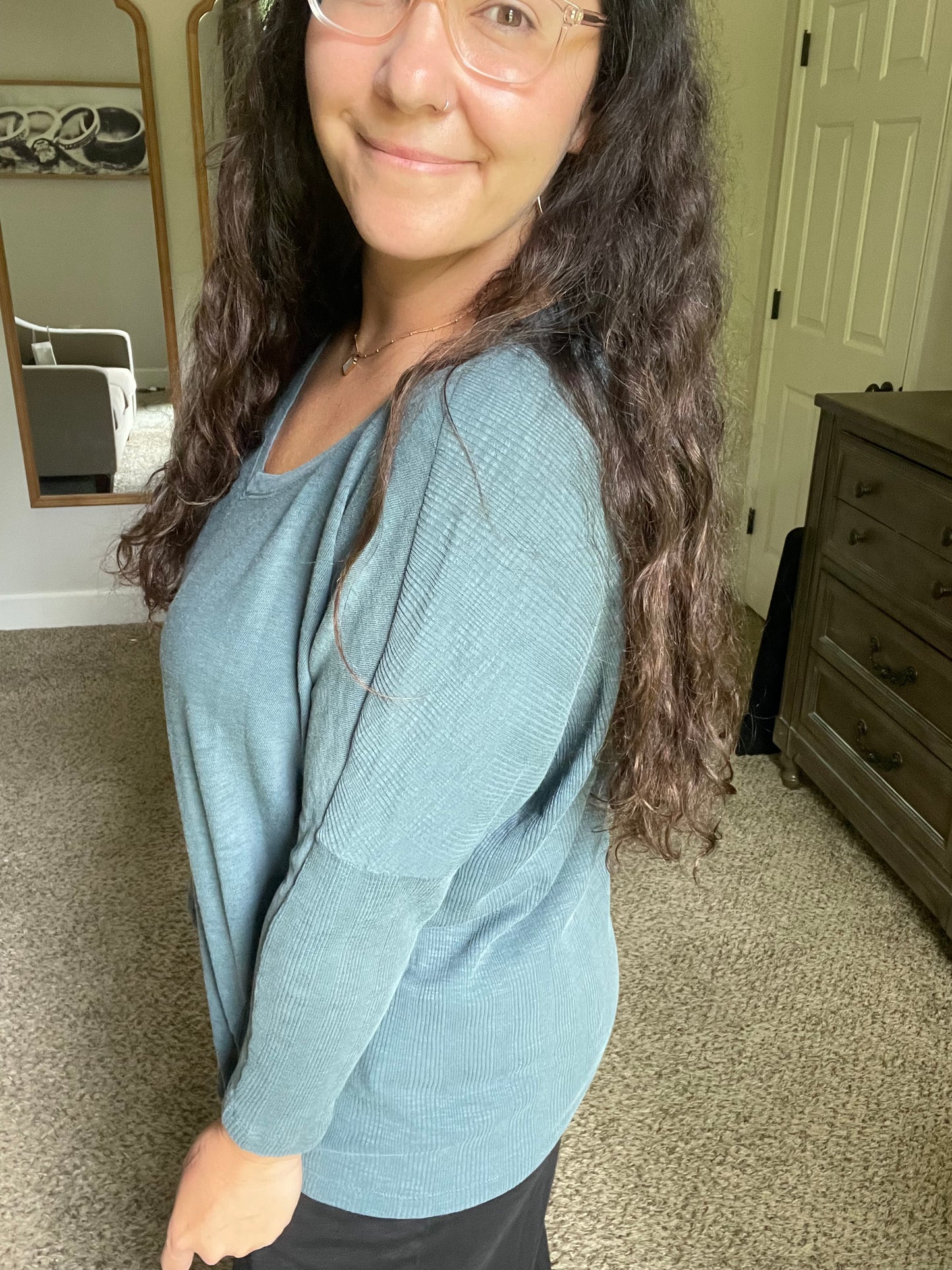 Leni Dolman V-Neck