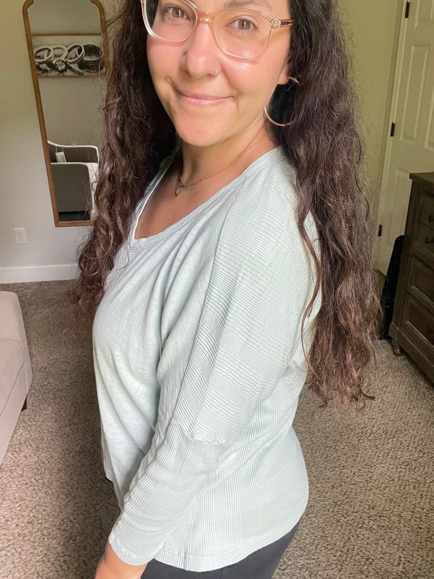 Leni Dolman V-Neck