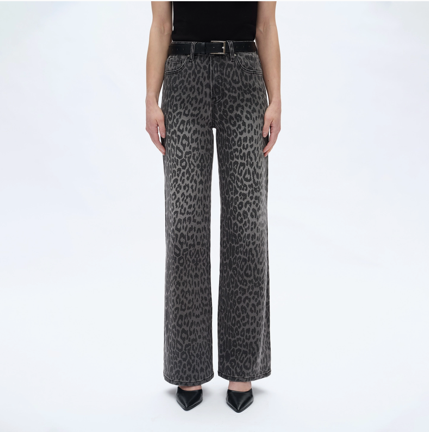 Midnight Leopard Jeans