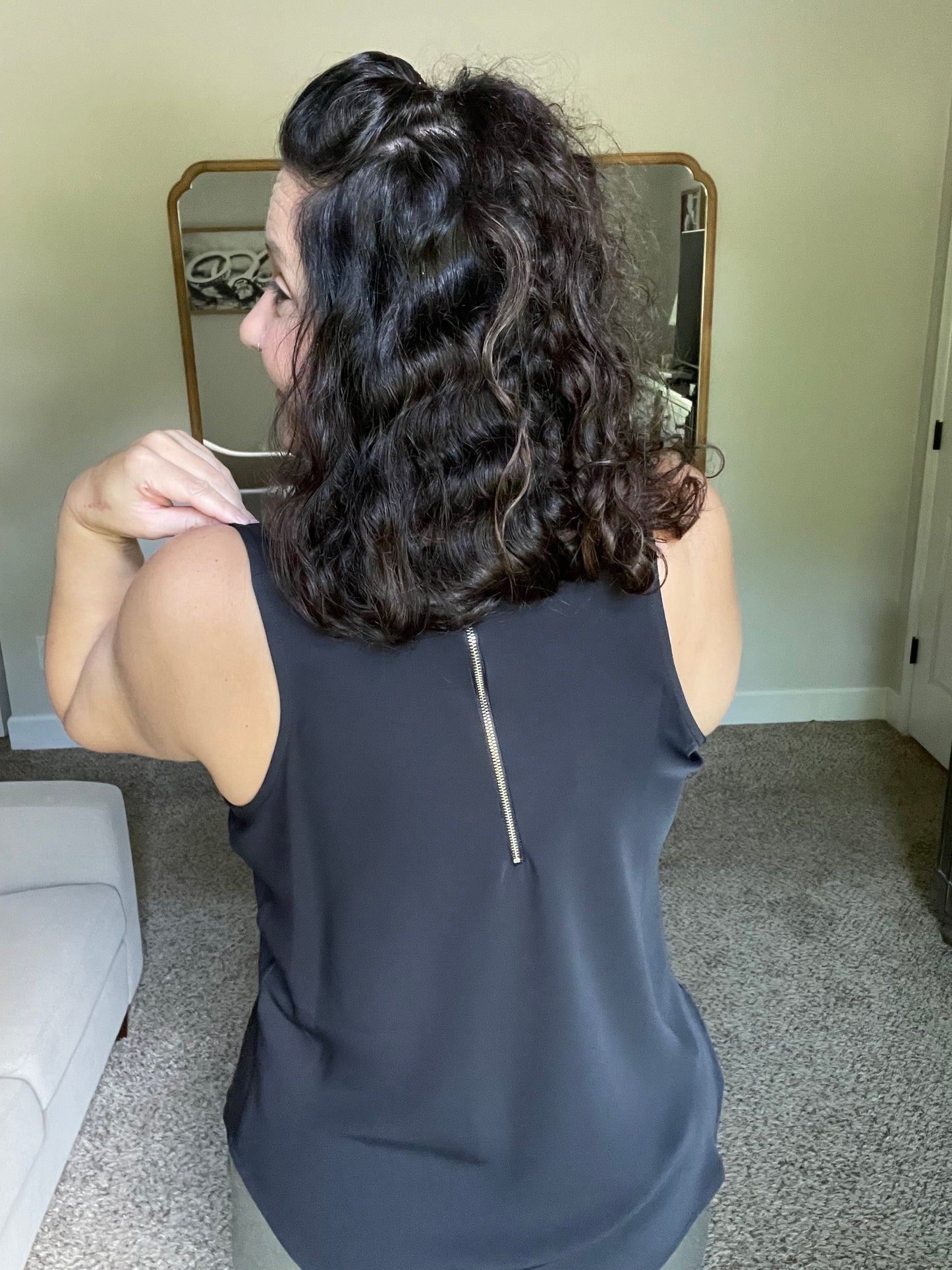 Luna Black Tank