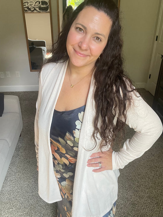 Ivory Sweater Cardigan