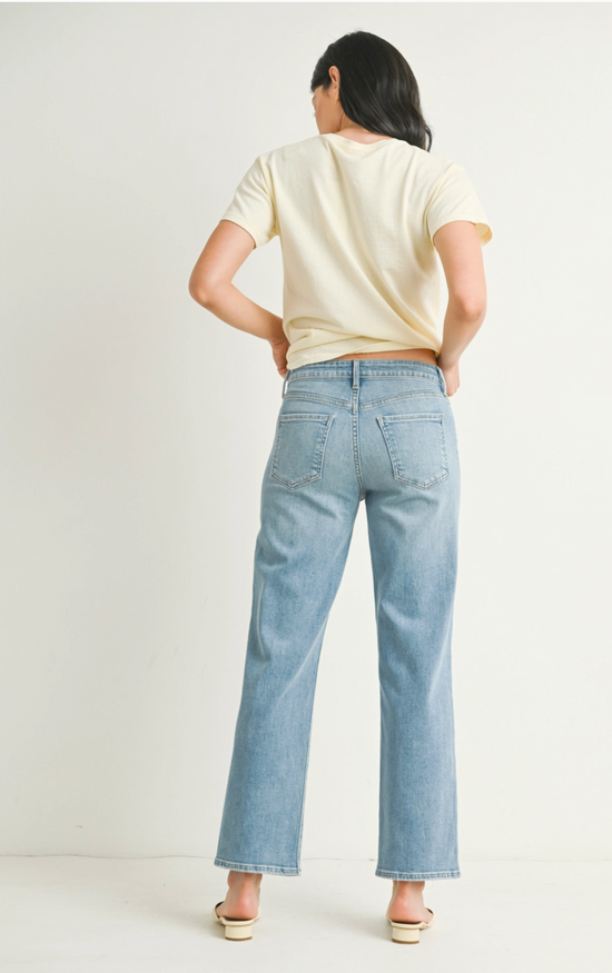Light Stretchy Straight Denim